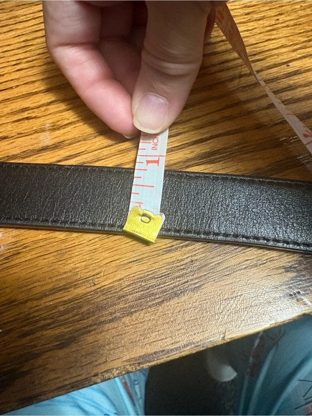 Lauren Ralph Lauren Black/Brown Leather Belt with Gold 'RLL’ plus size Reversibl